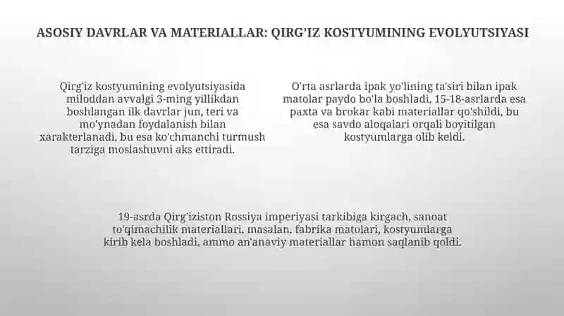 Qizg’iz kostumi tarixi 4