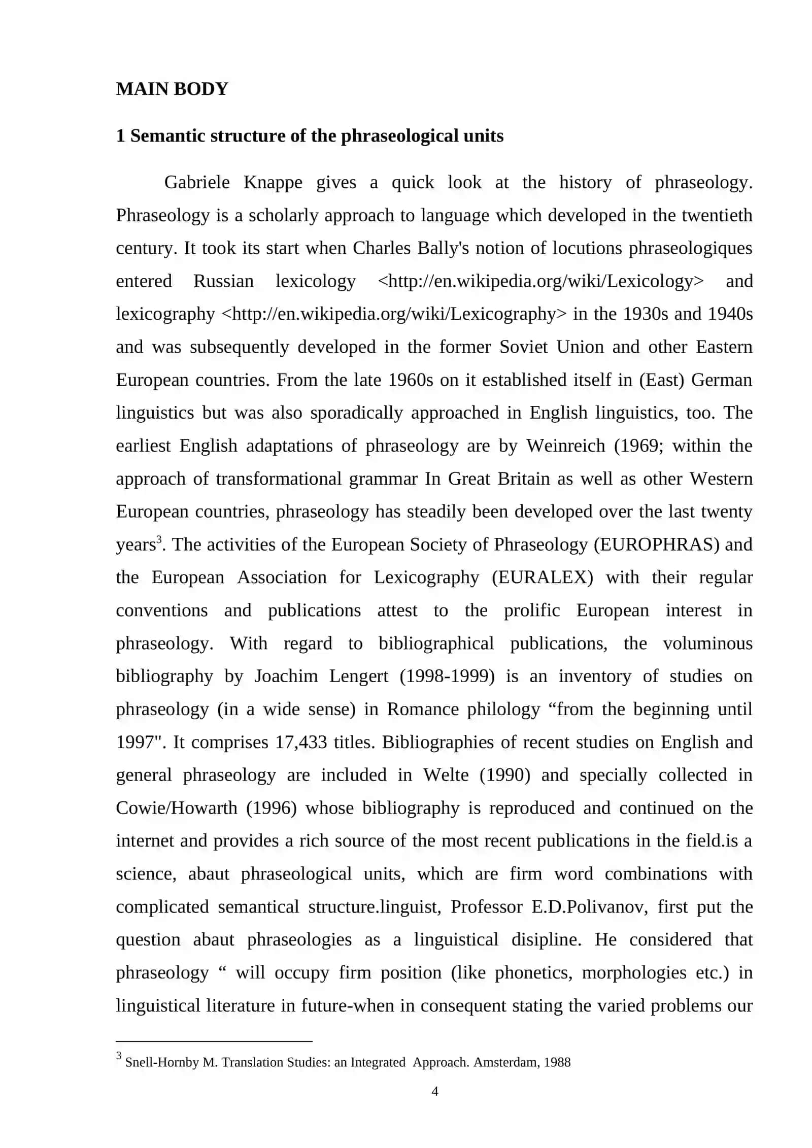 Comparative study of phraseological units 4