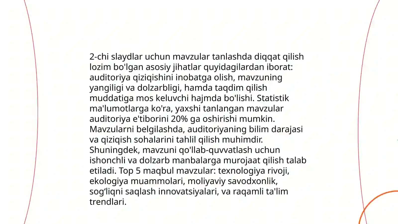 PowerPointda Taqdimotlar 4