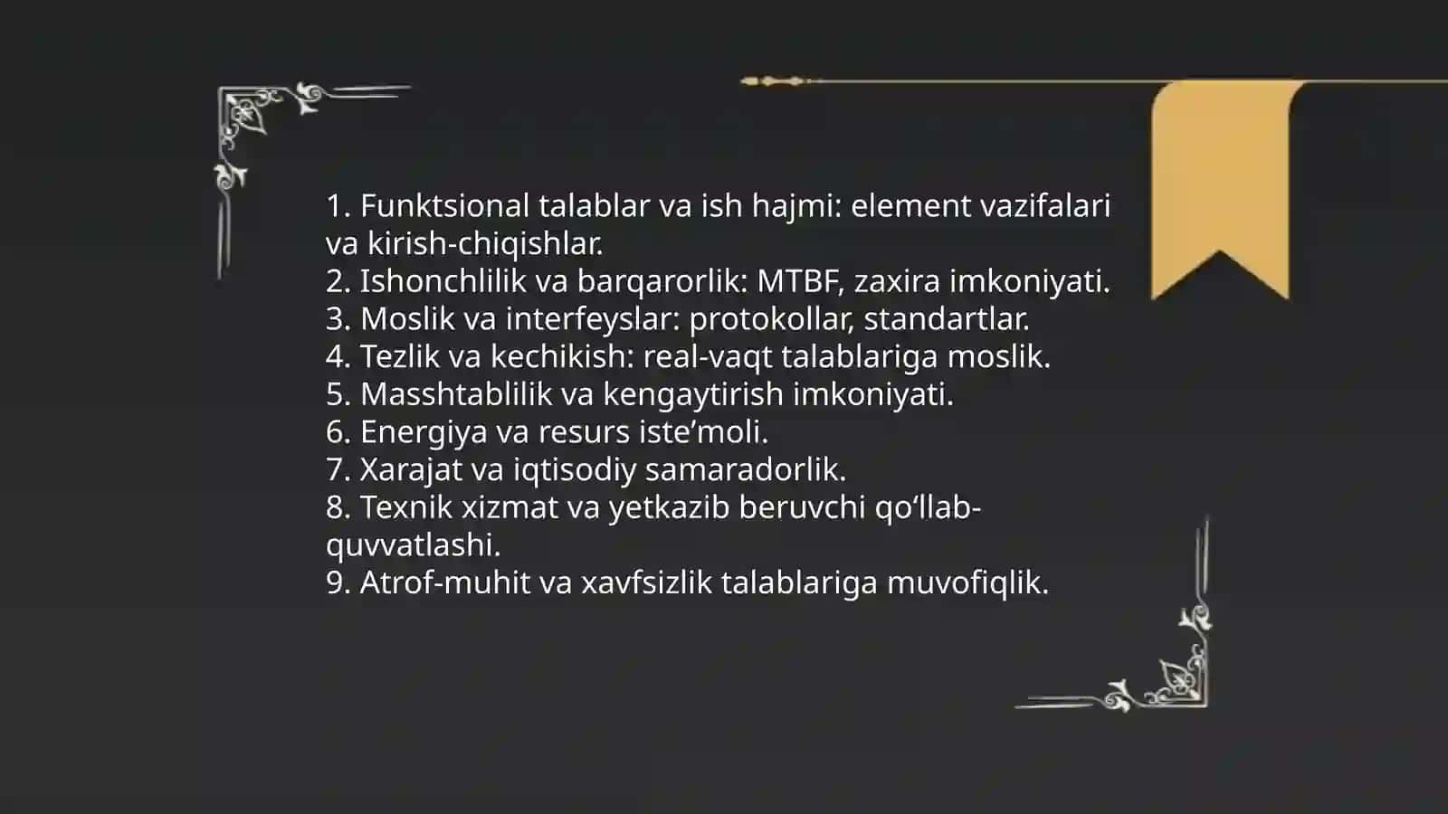 Topshiriqlarni algoritmlash 4