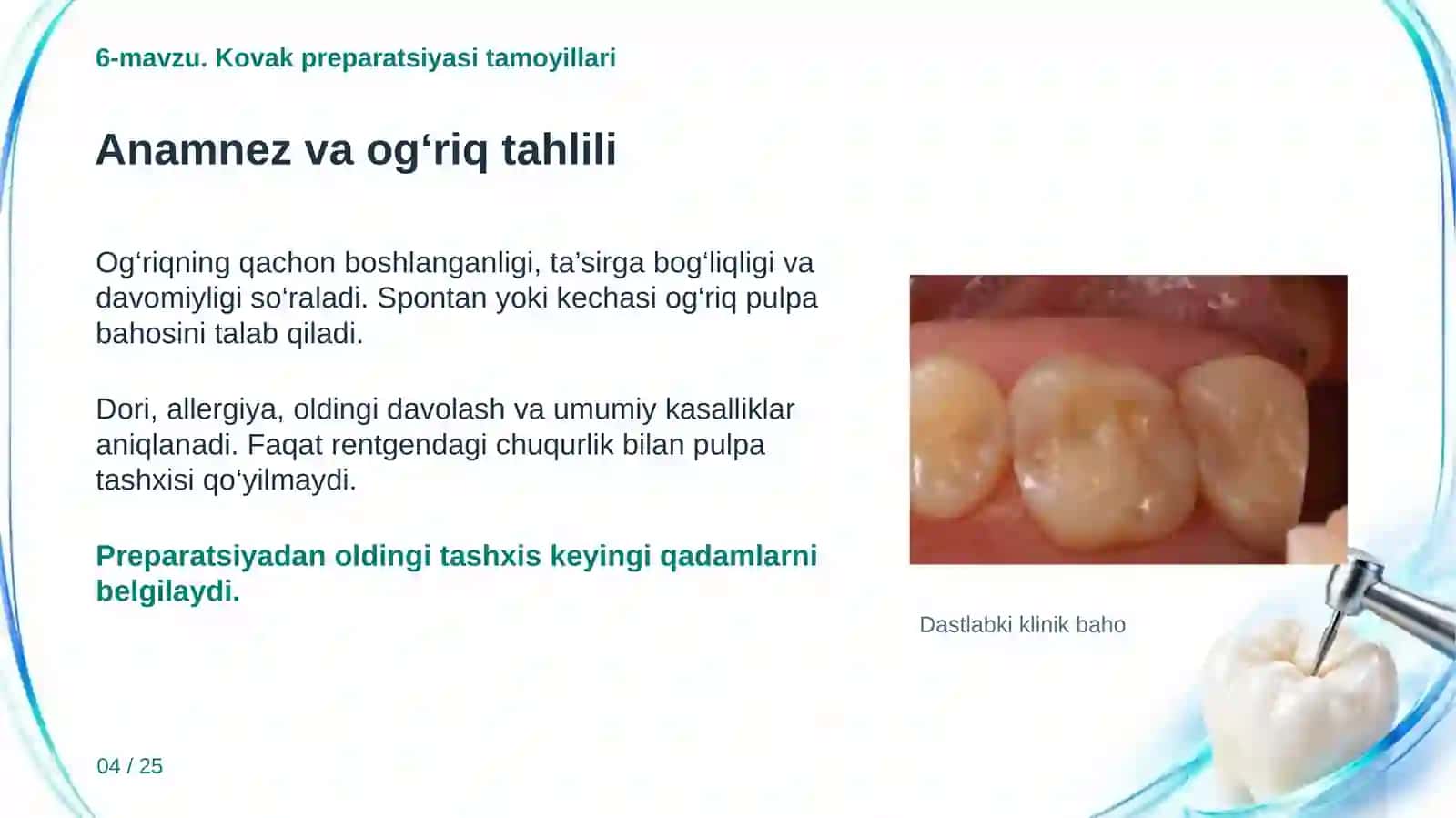 KLINIK RESTAVRATSIYA 4