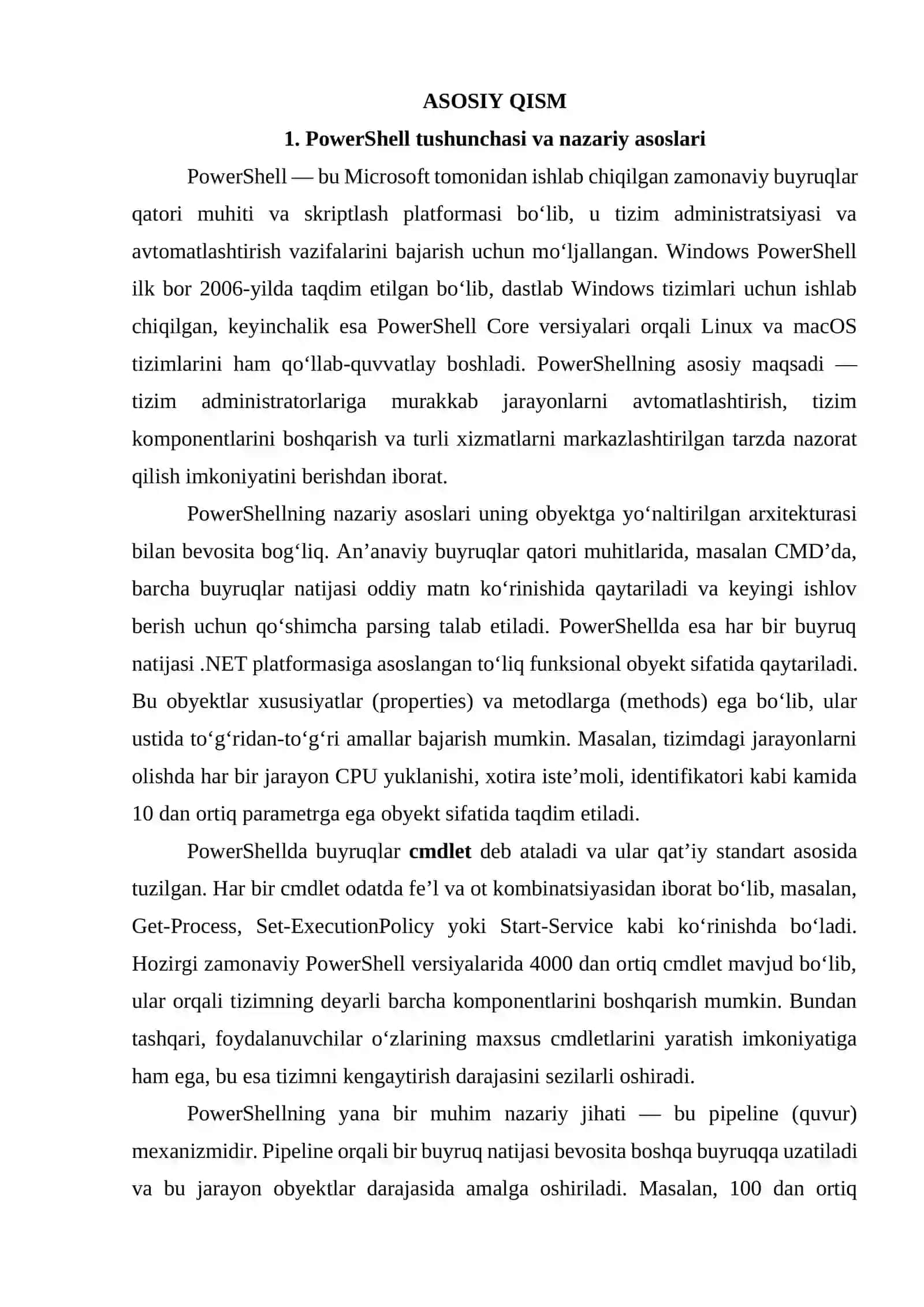 Windowsda PowerShell va uning imkoniyatlari 4