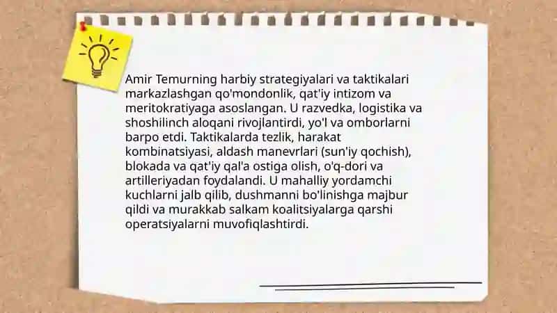 Amir Temur buyuk davlat arbobi va sarkarda 4