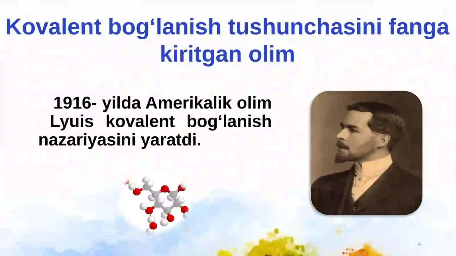 Kovalent bog‘lanish 4