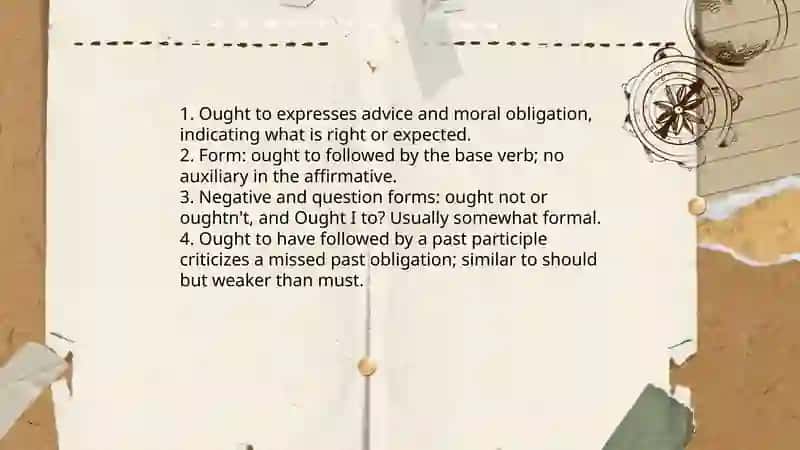 Should, ought to and had better 4
