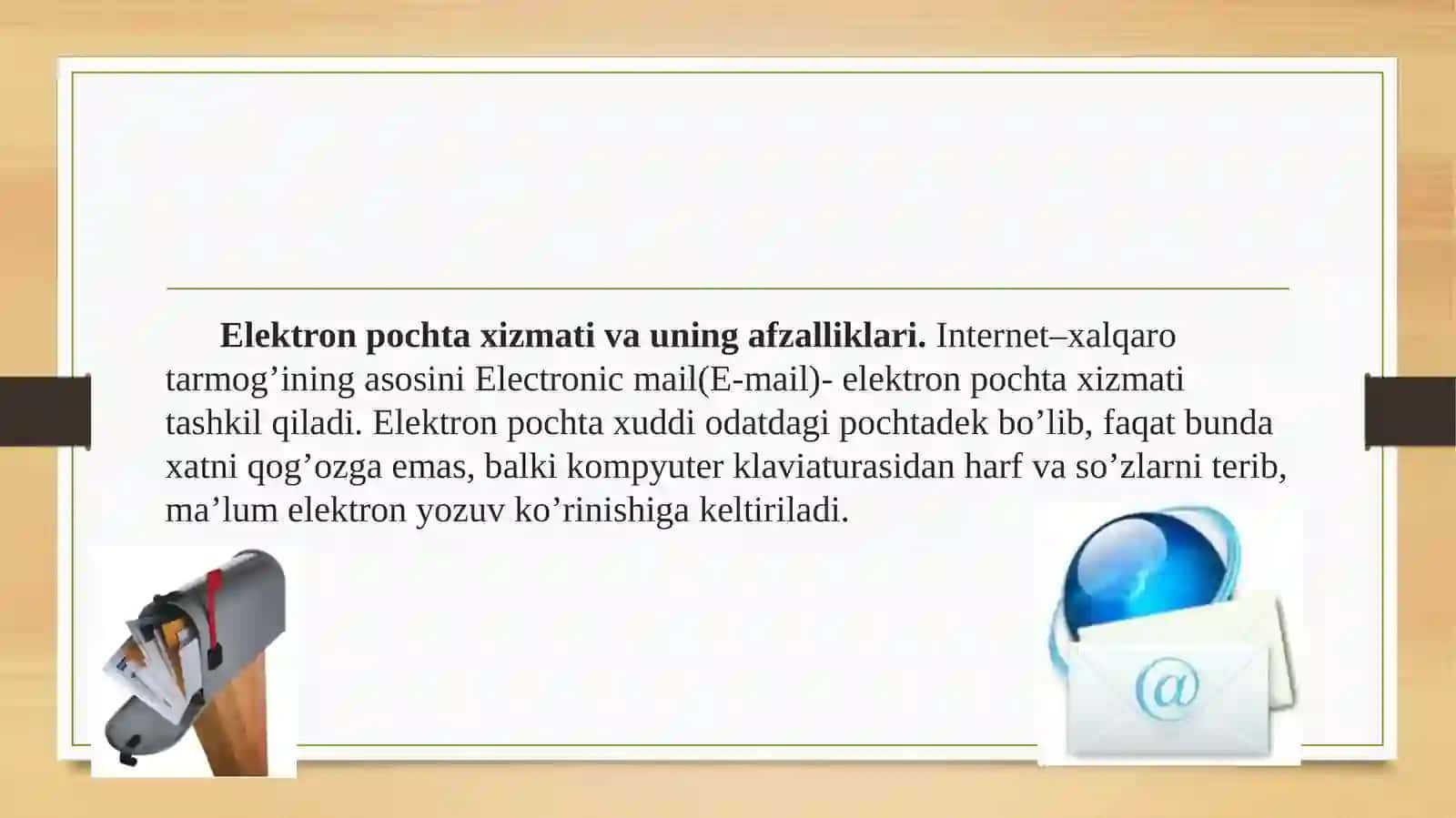 Elektron pochta va Outlook Express 4