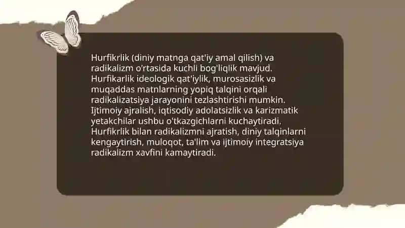 Din va hurfikrlik 4