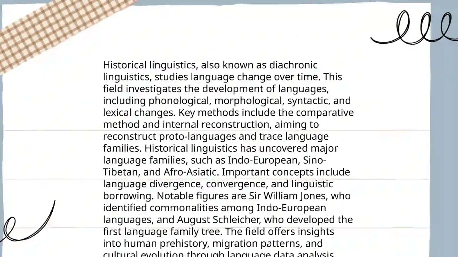 Comparative-historical in method linguistics 4