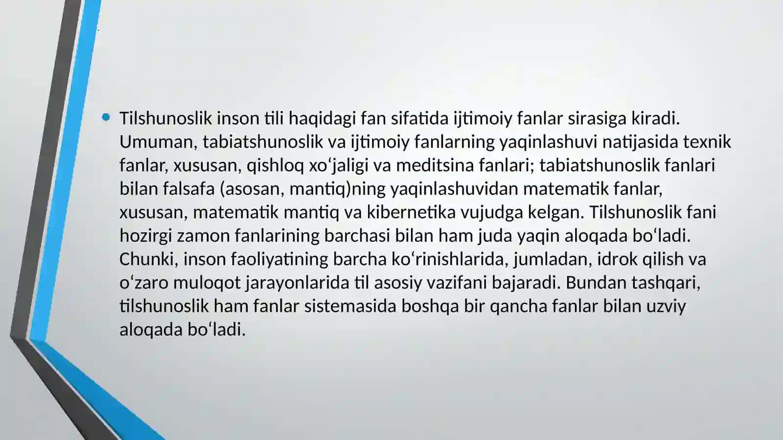 Tilshunoslik va ijtimoiy fanlar 4