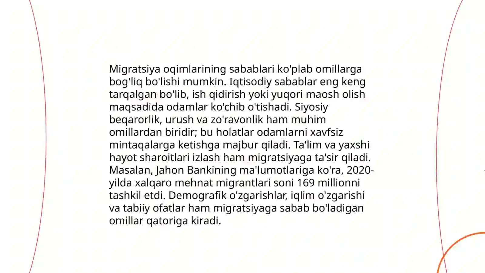 Xalqaro ishchi kuchi migratsiyasining tarkibi va dinamikasi 4