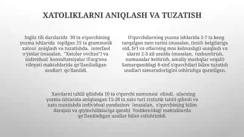 Gaplar ustida ishlash 4