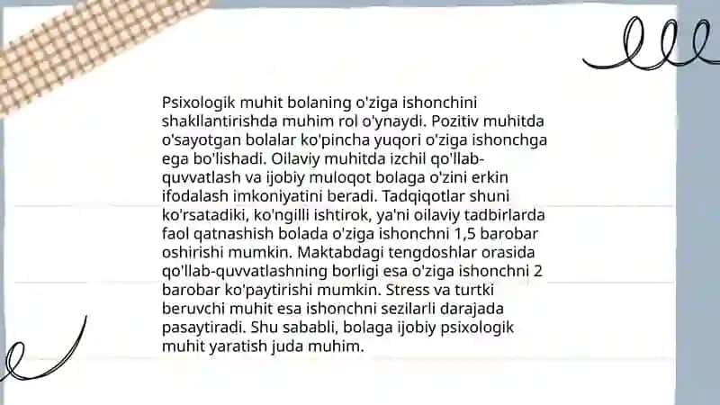 Oila oʻisixalogik muhitning bola tarbiyasiga boʻlgan tasiri 4