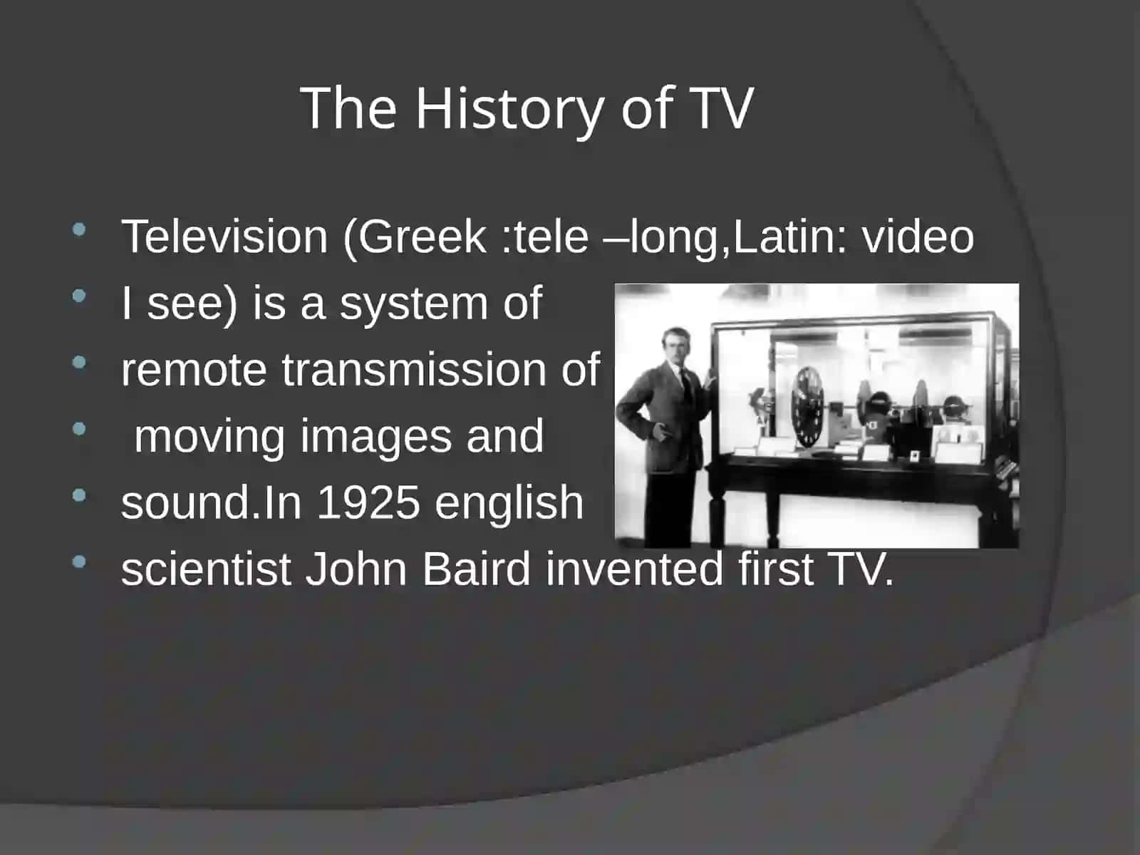 Television Technologies 4