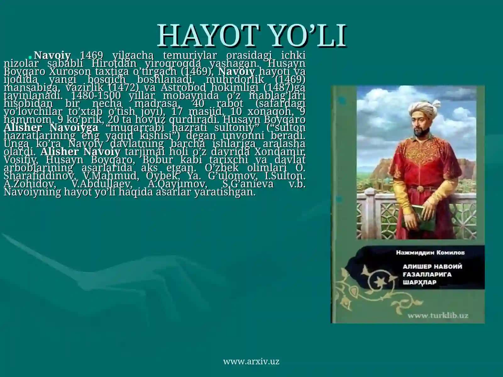 Alisher Navoiy 4