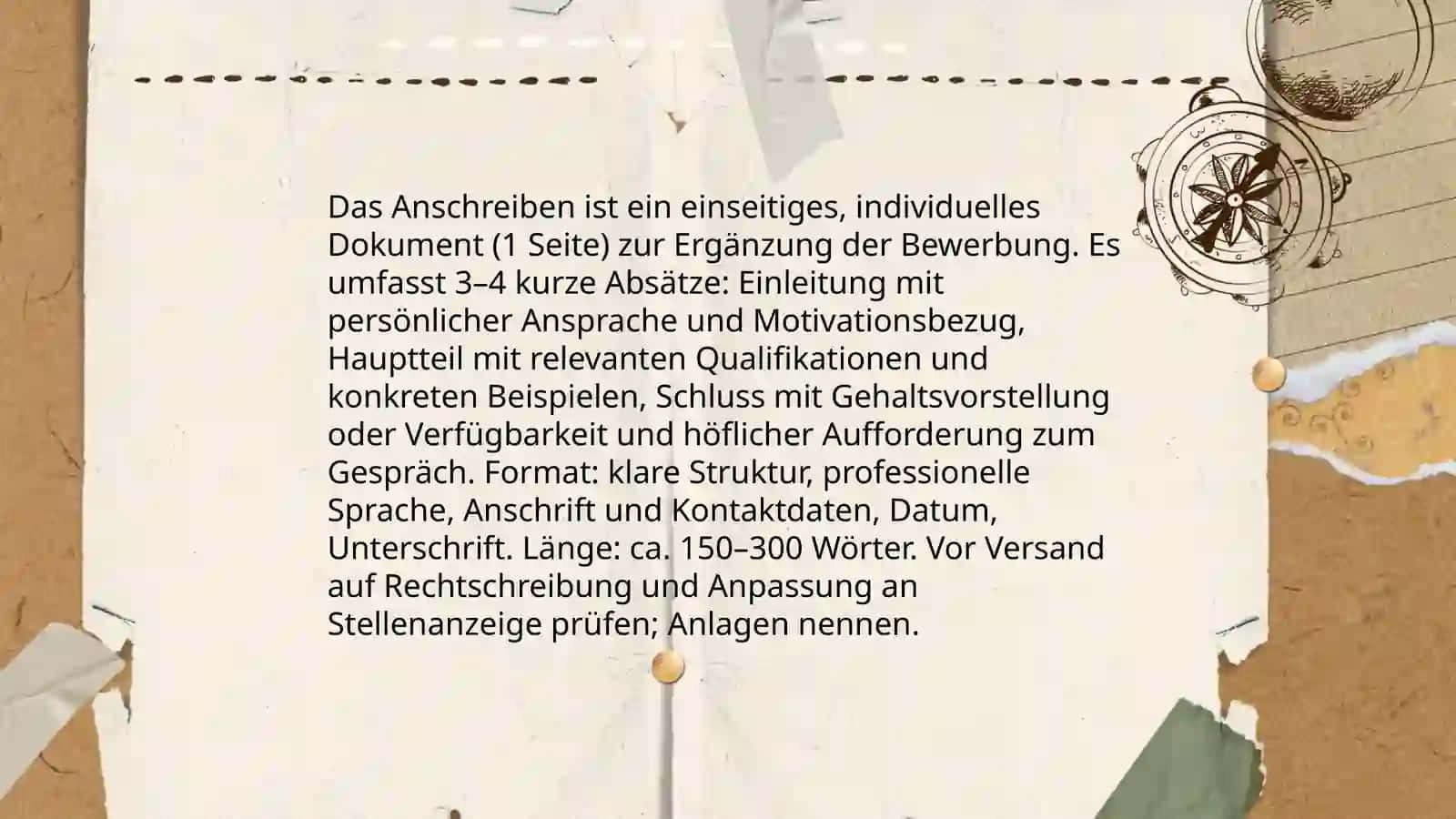 Arbeitsplatz und Bewerbung 4