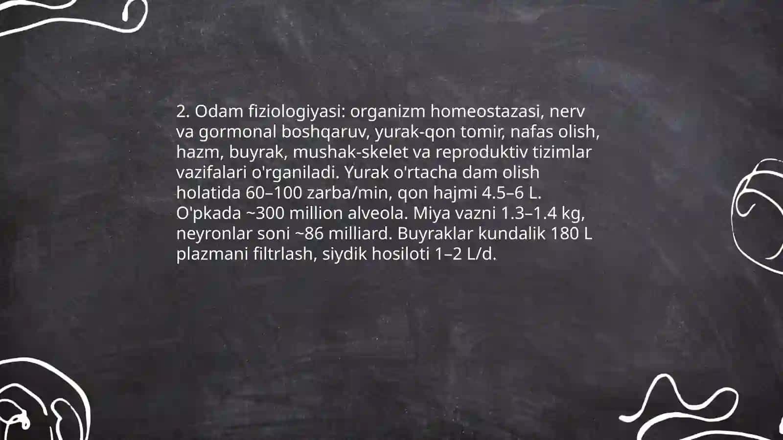 Odam anatomiyasi 4