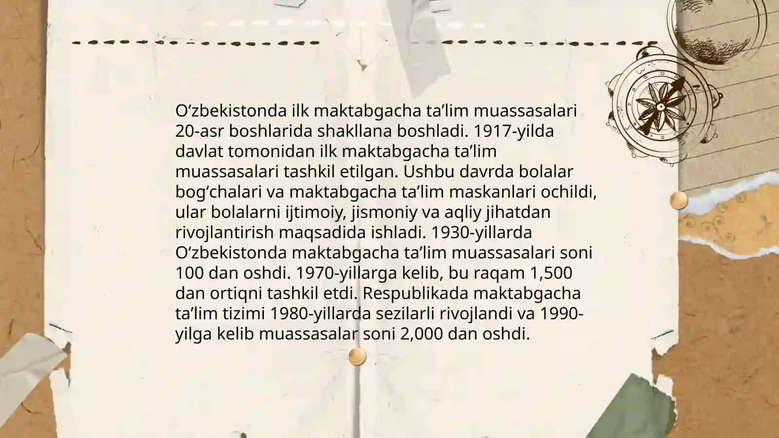 Ijtimoiy maktabgacha ta'limning tarixi 4