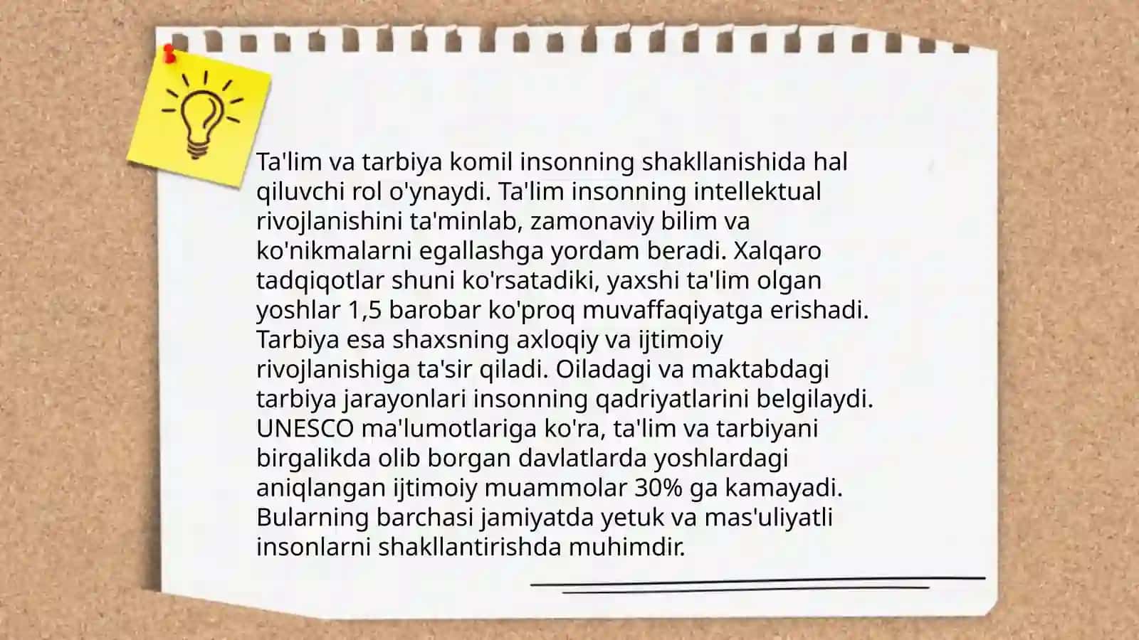 Essa Abdulla Avlonoyning komil inson haqidagi qarashlari mavzusida 4