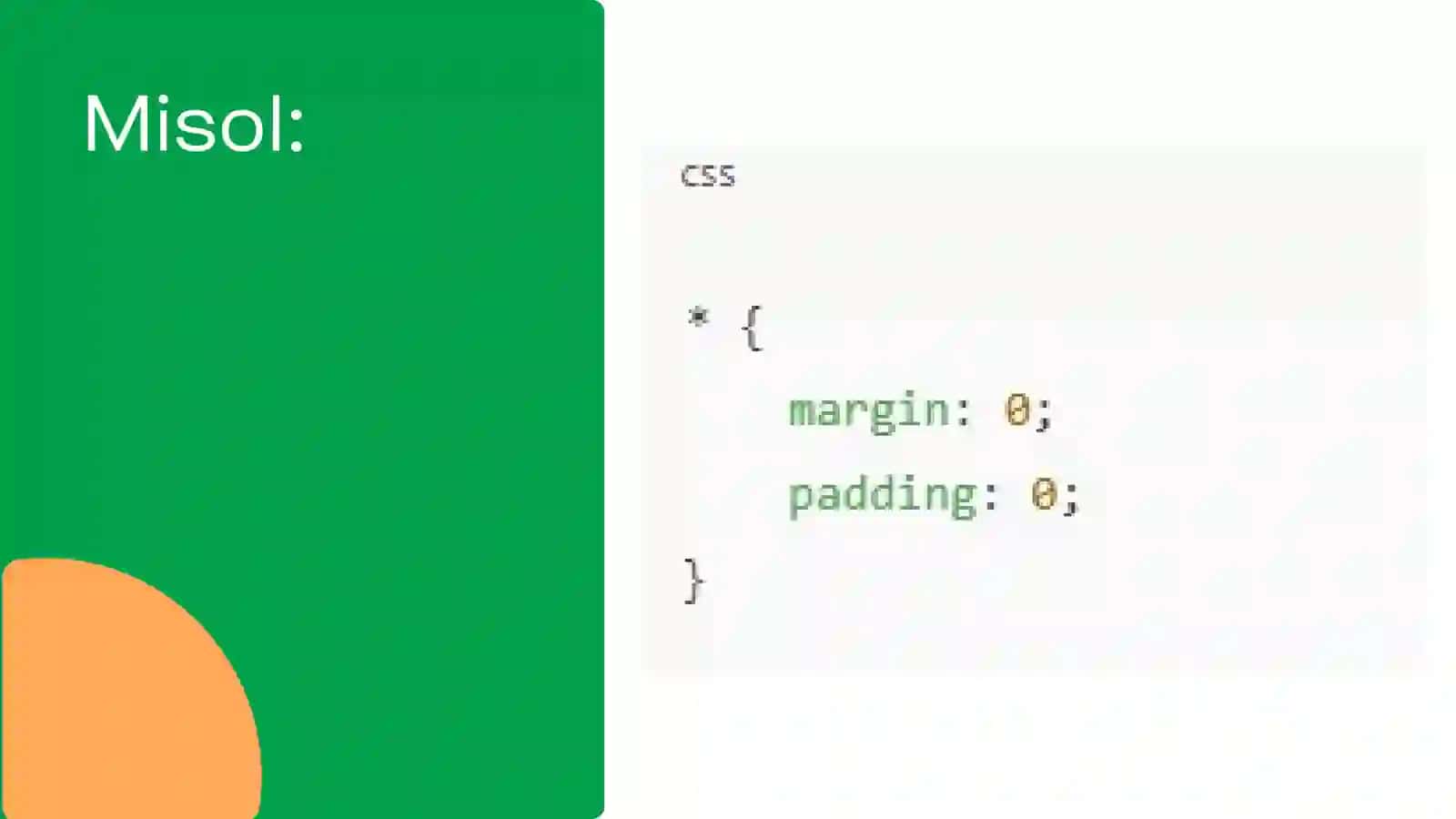 CSS da Universalselektor, Pseudo-klassselektori, Pseudo-elementselektori 4