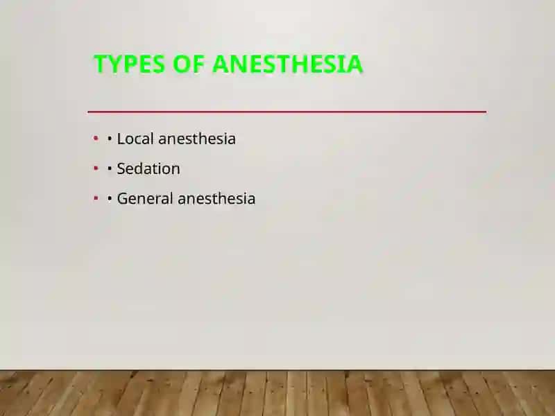 Anesthesia in Dentistry 4