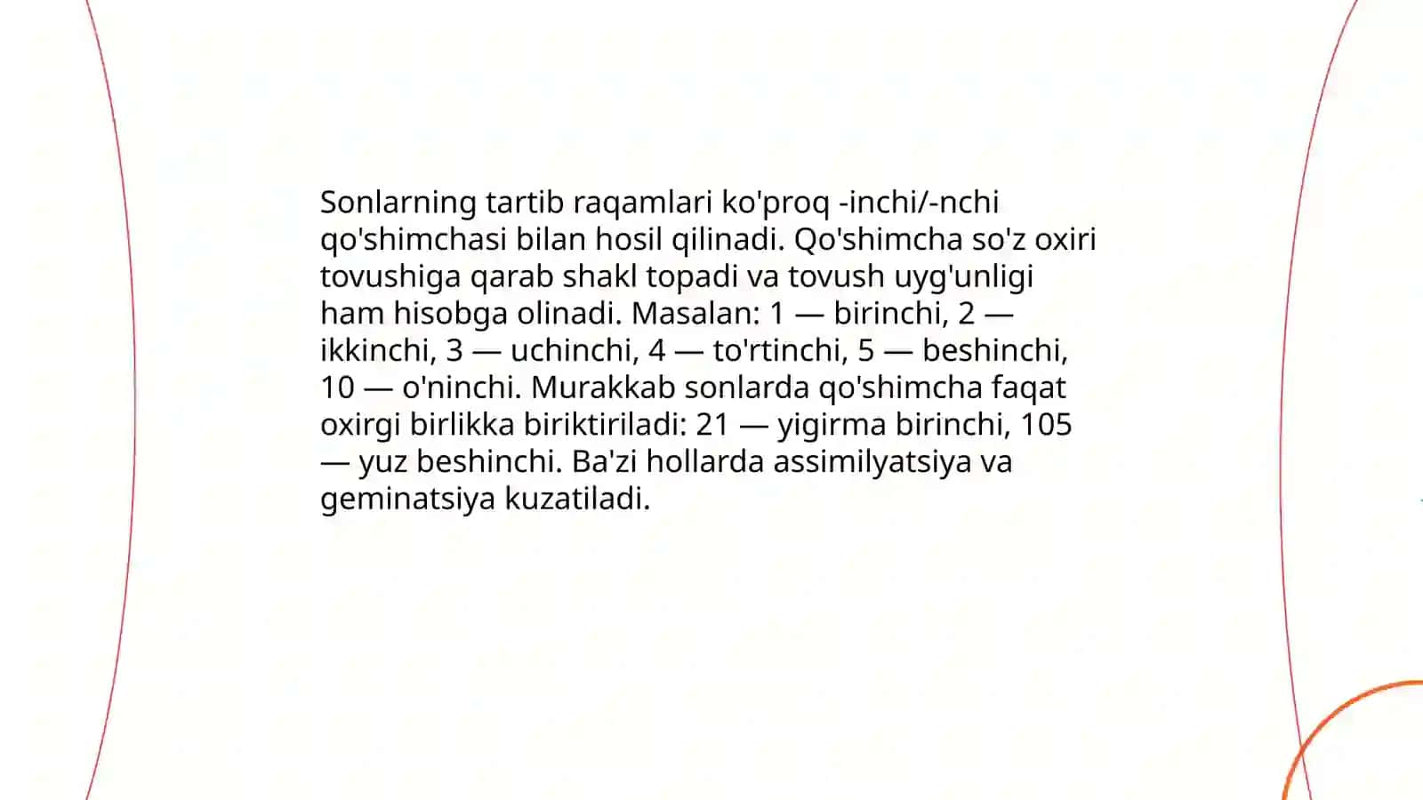 Son va olmosh so'z turkumlarining morfologik xususiyatlari 4