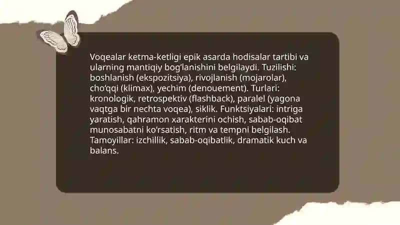 Epik asar kompozitsiyasi 4