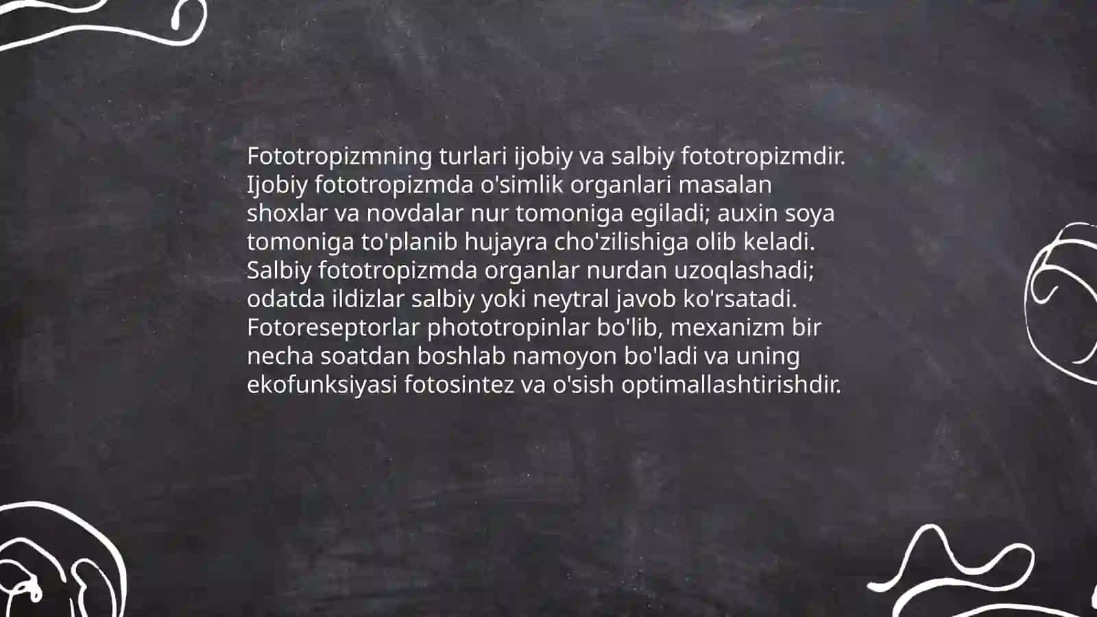 Fototropizm 4