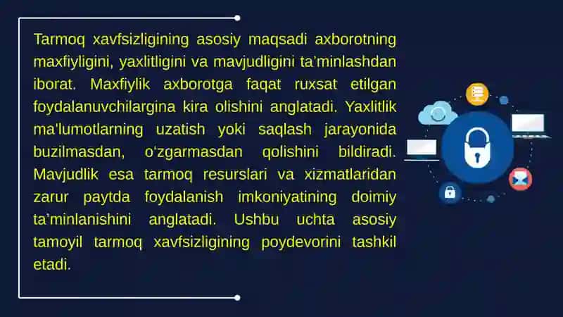 Tarmoqxavfsizligi 4