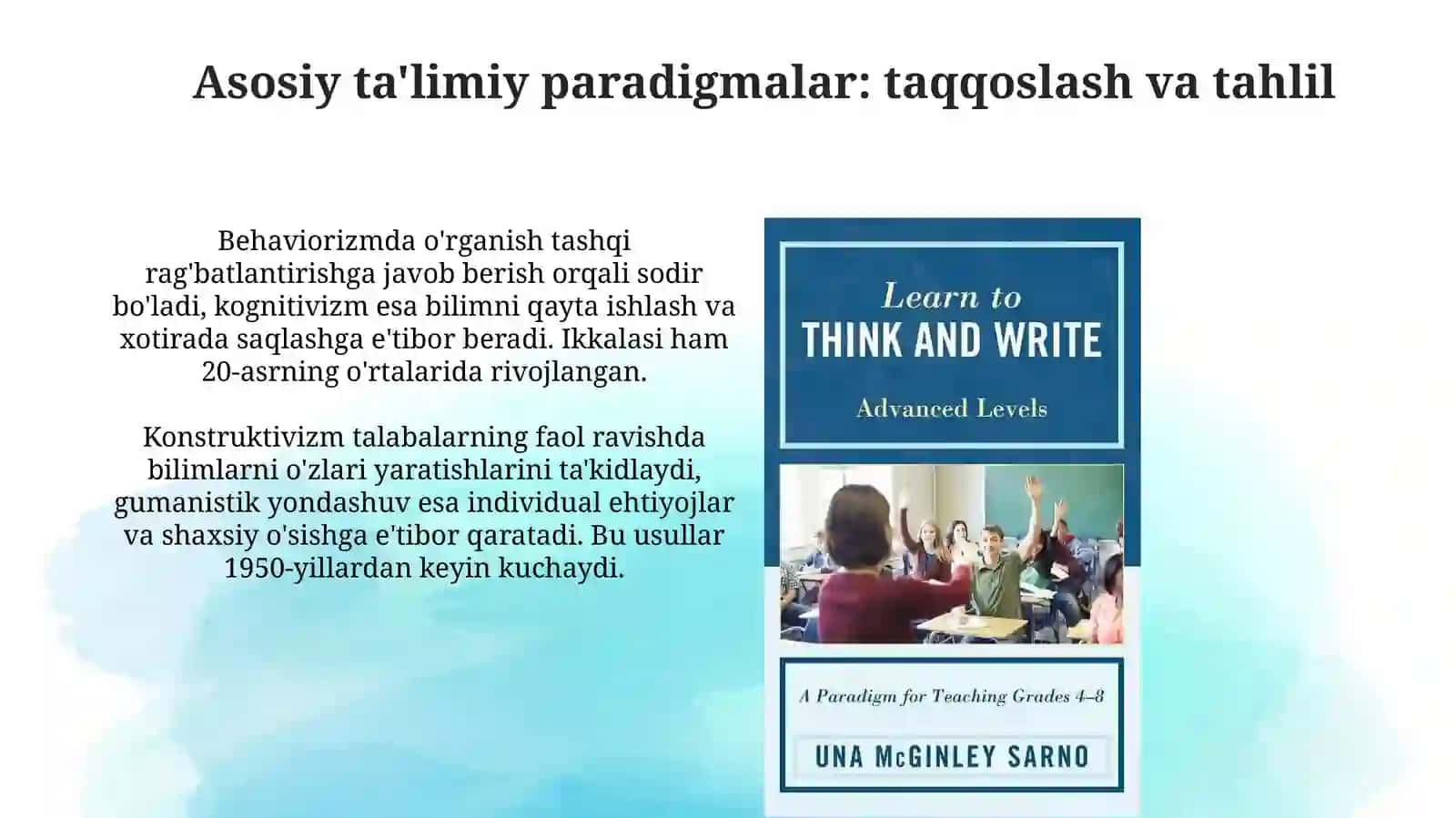 Ta'limparadigmalari 4