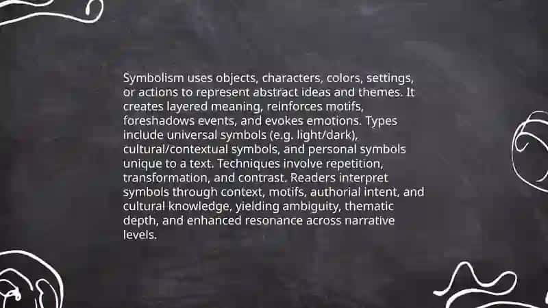 Artistic features of the text 4