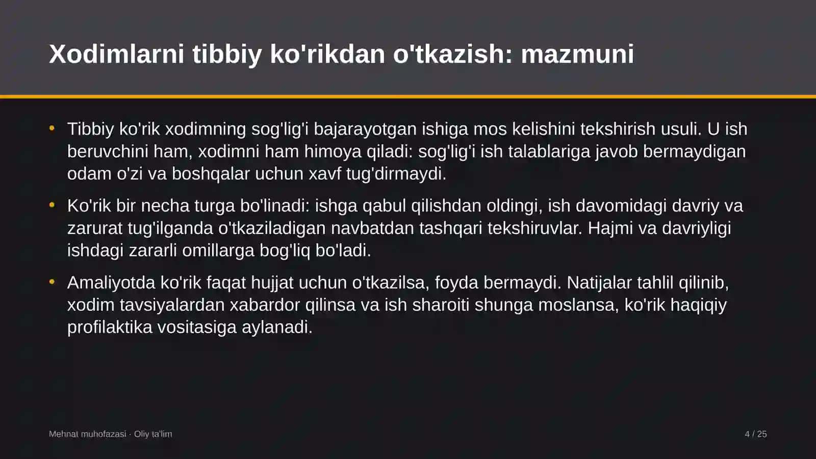 Aeroportlarda xodimlarni tibbiy ko'rikdan o'tkazish 4