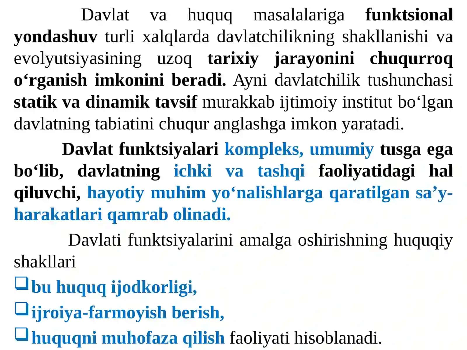 DAVLATNING FUNKTSIYALARI 4