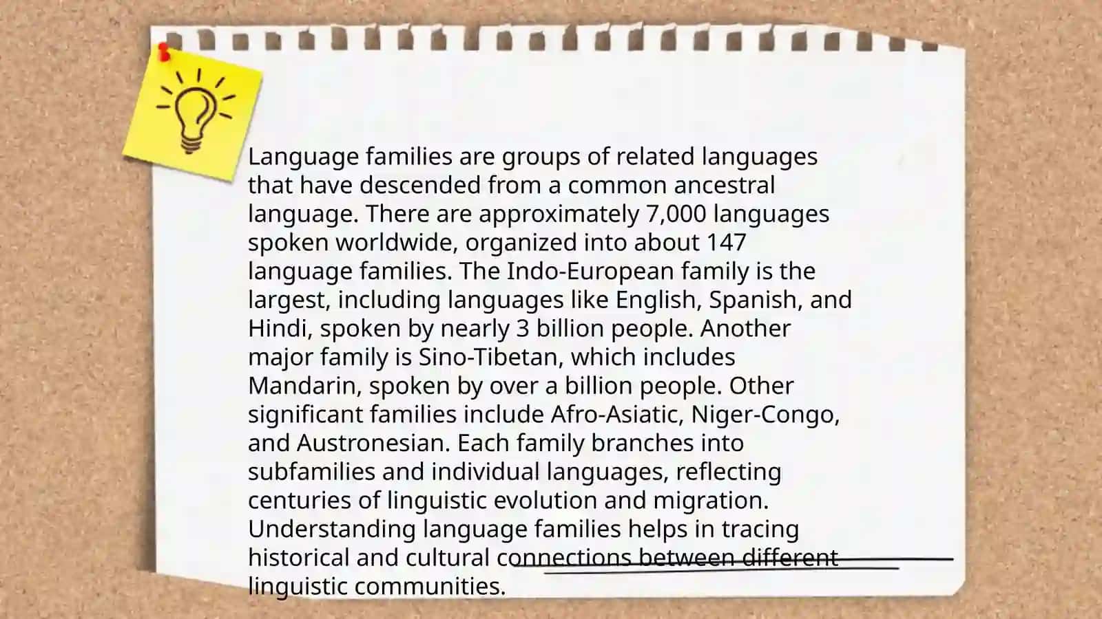Word languages and Language Classification 4