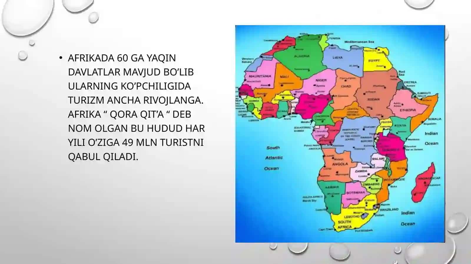 Afrika turistik mintaqalari 4