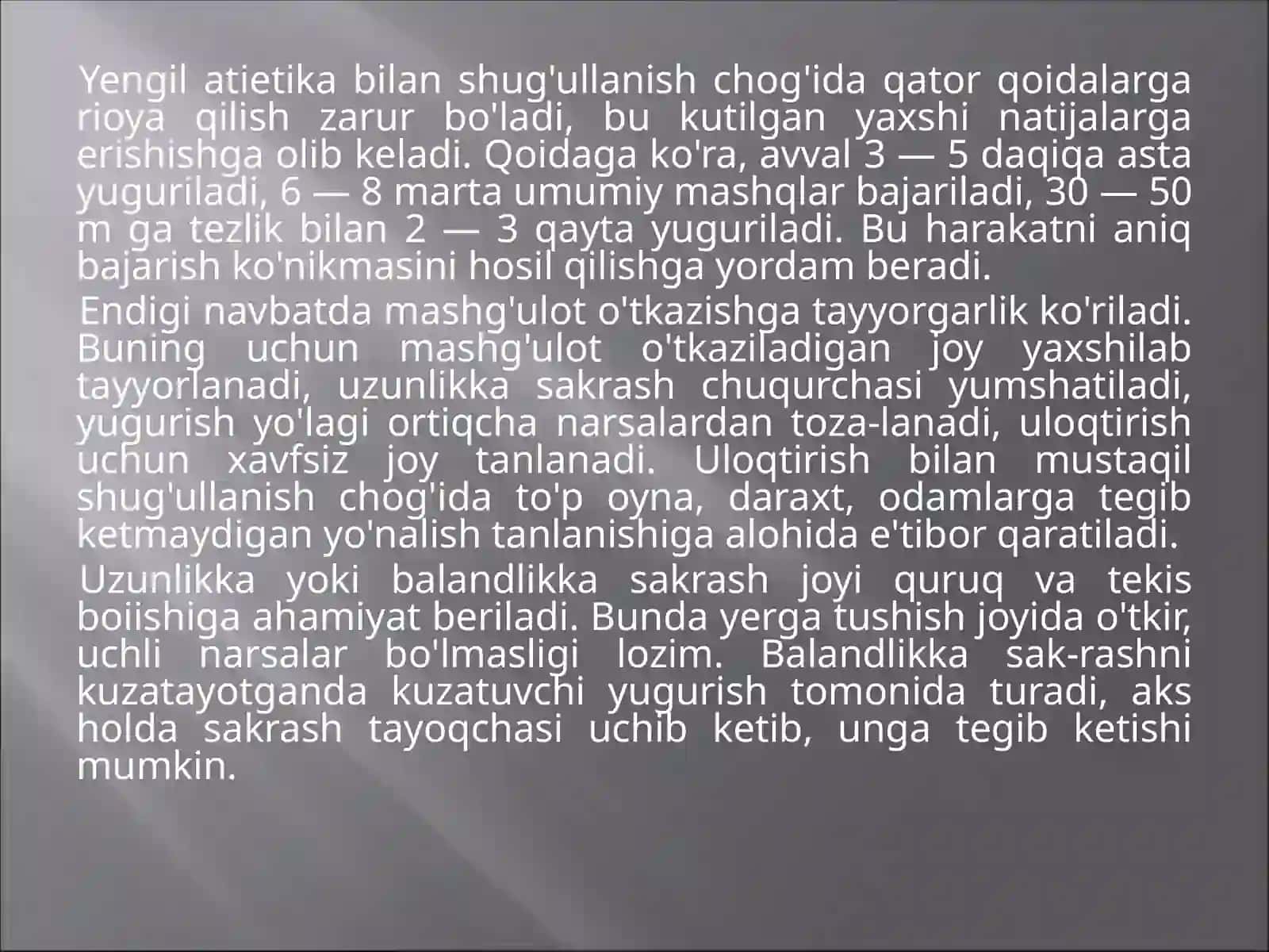 Yengil Atletika 4