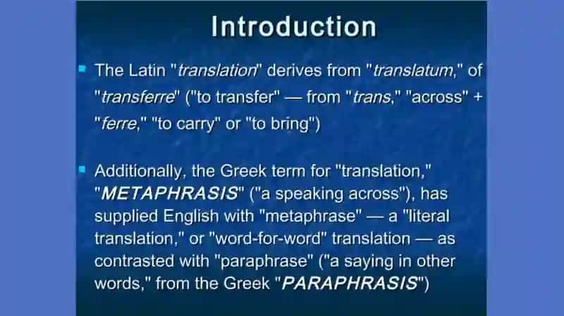 Types of Translation 4