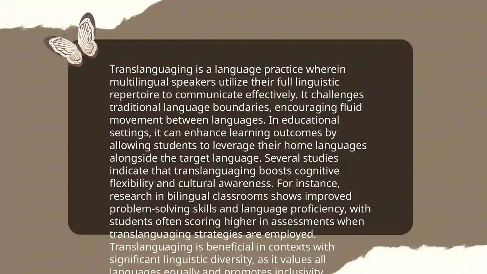 Bilingual approaches to language learning 4