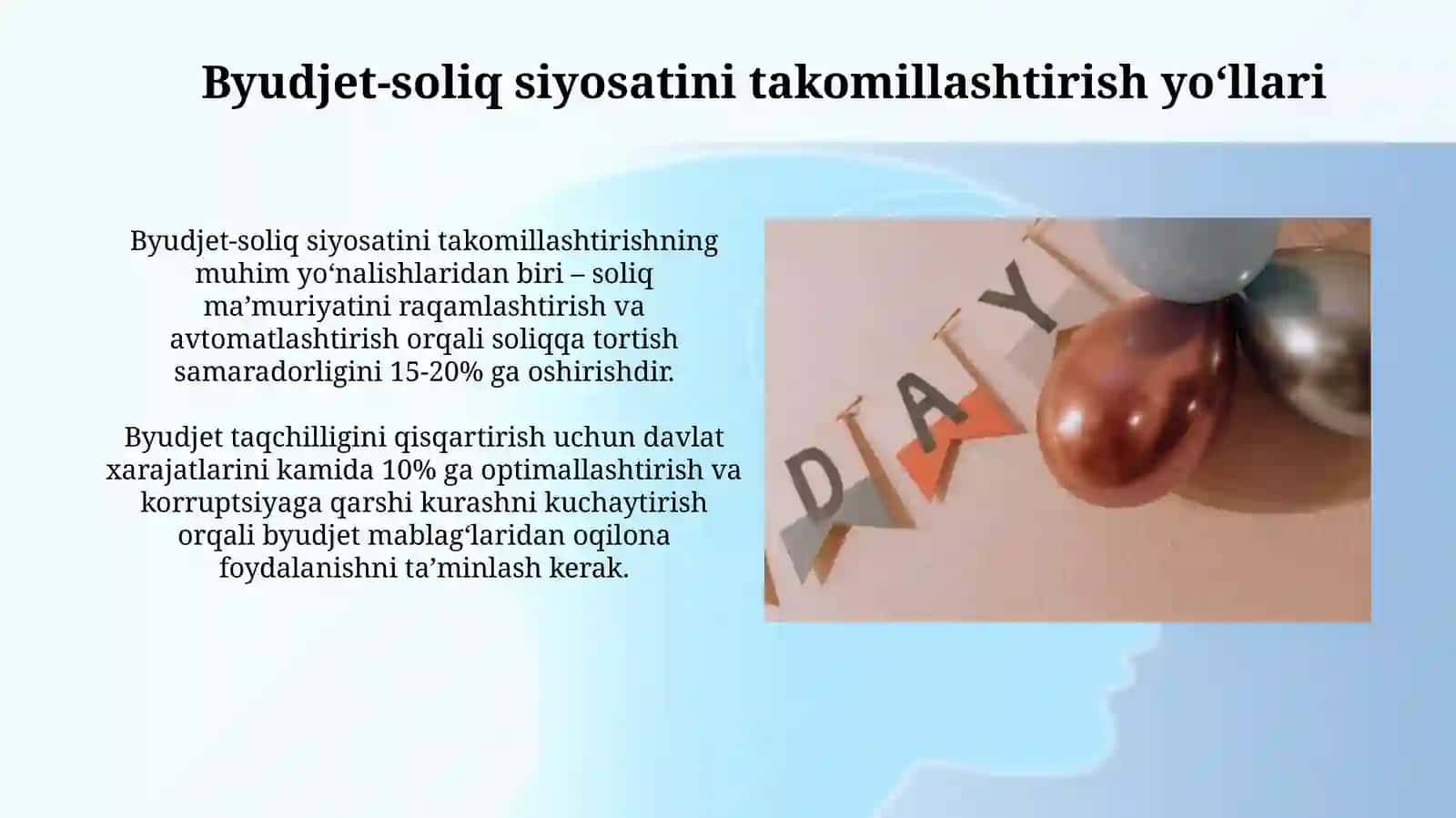 Budjet-soliq siyosati 4