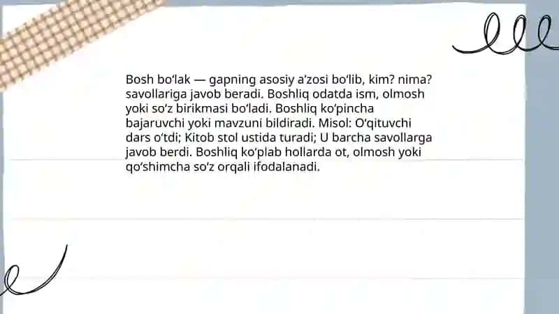 Gap boʻlaklari 4