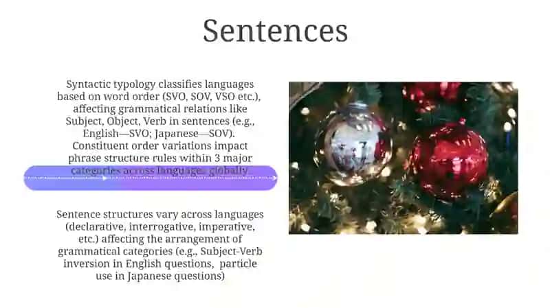Typology of grammatical categories 4