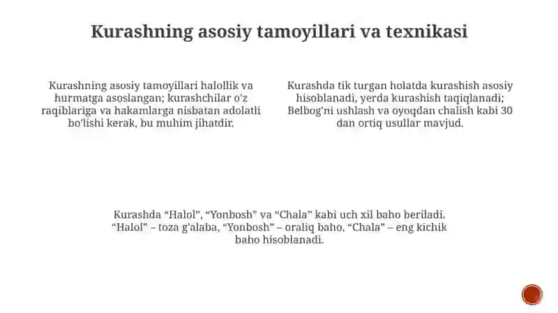 Kurashning Tarixi va Mustaqilagi 4
