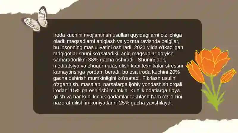 Iroda kuchi 4