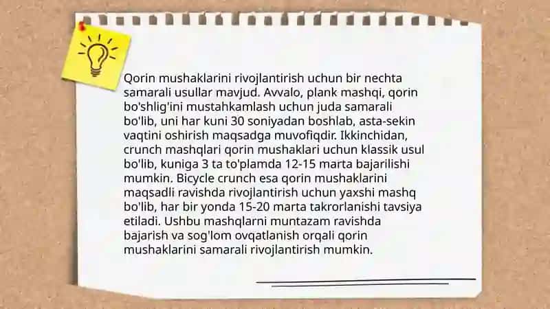 Qorin mushaklari anatomiyasi 4
