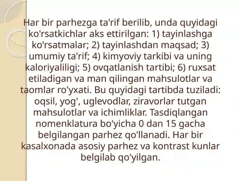 Parhez stollari. Parhez stoli 1 4