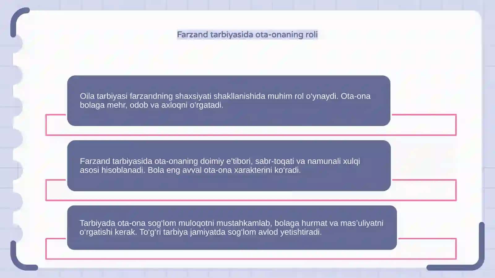 Oila tarbiyasi asoslari 4