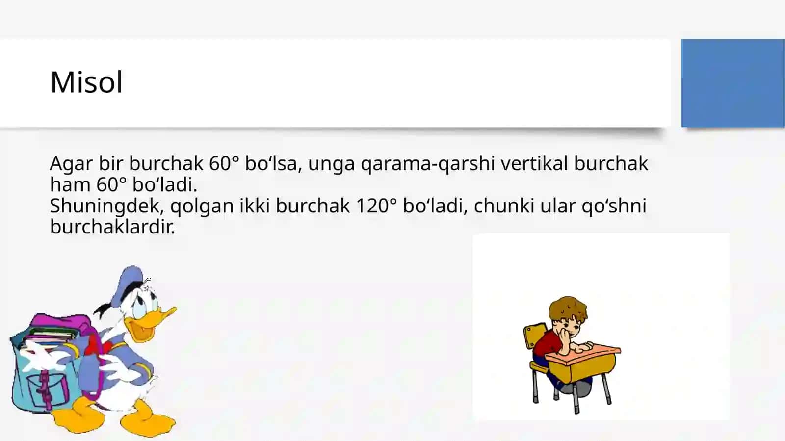 Vertikal burchaklar 4