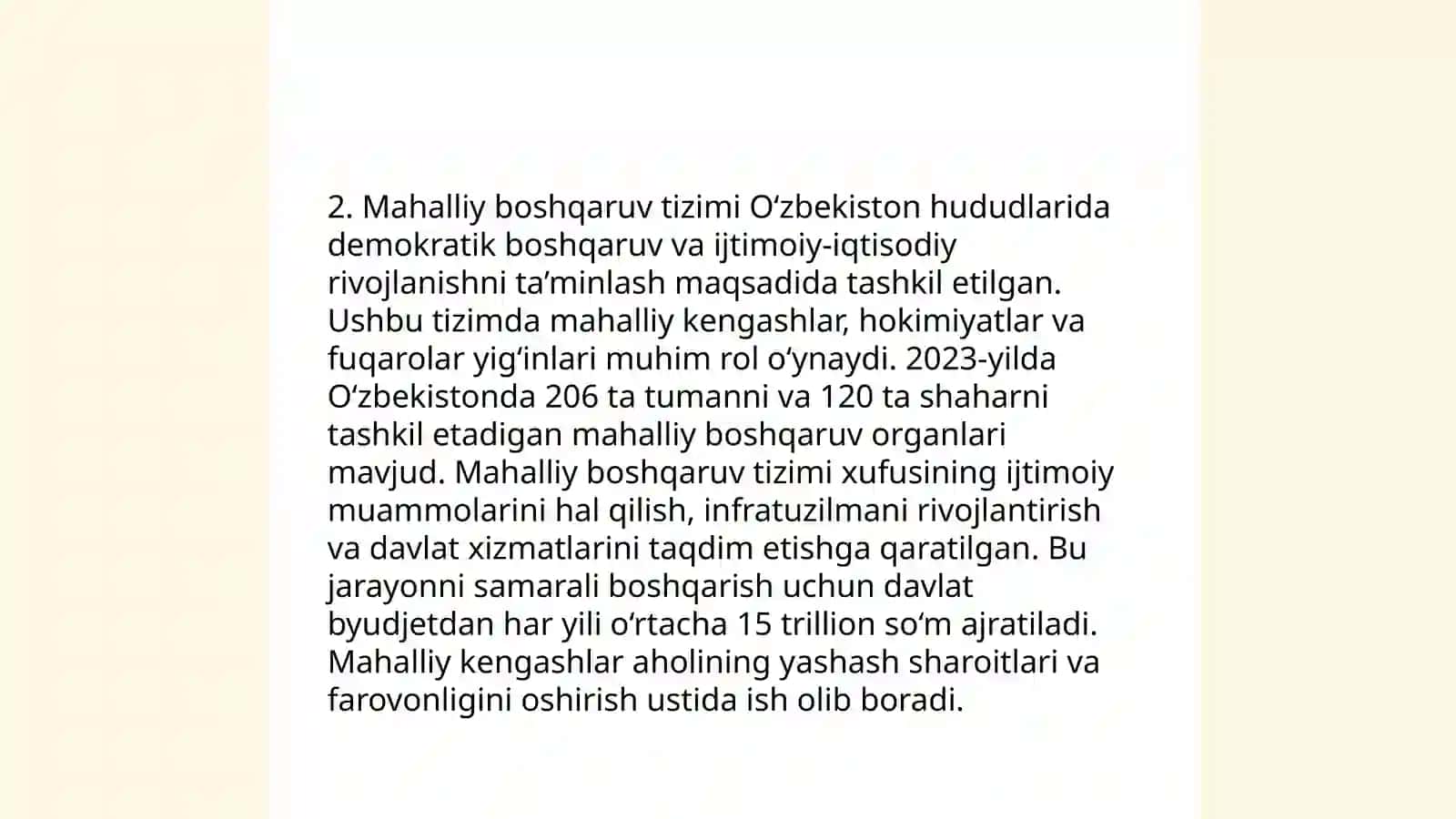 Qishloq xo'jaligi islohoti 4