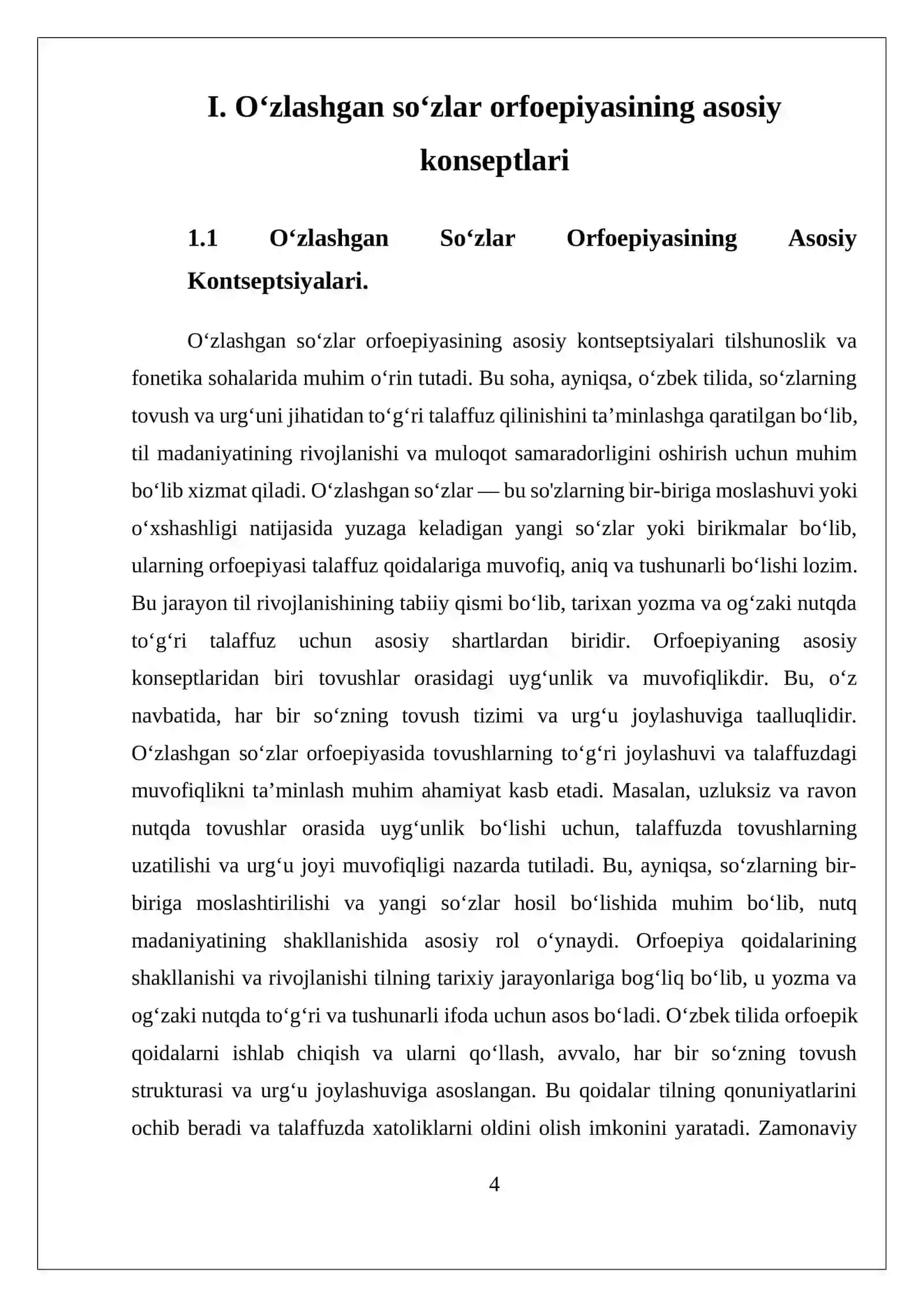 O‘ZLASHGAN SO‘ZLAR ORFOEPIYASI 4
