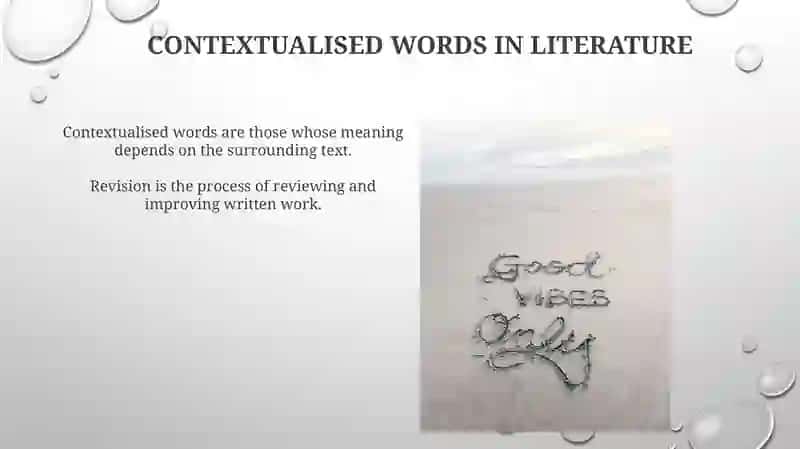 Contextualised Words in Literature 4