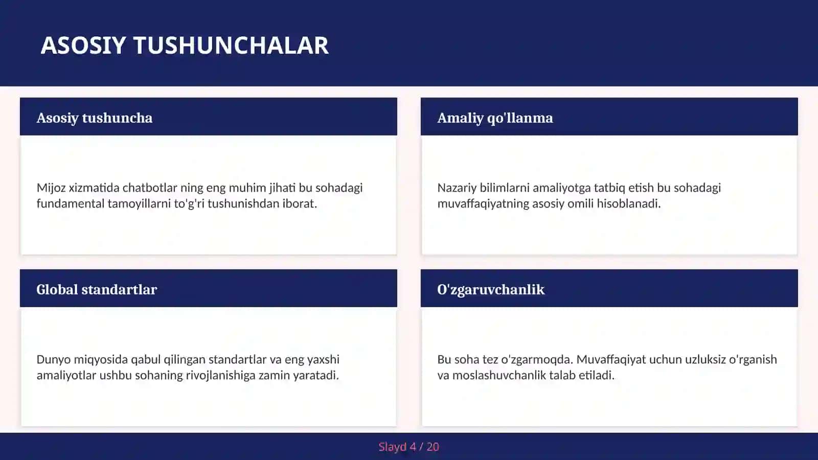 Mijoz xizmatida chatbotlar 4